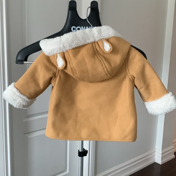 Faux fur lined baby winter jacke - 9-12m - Picture 5 of 5